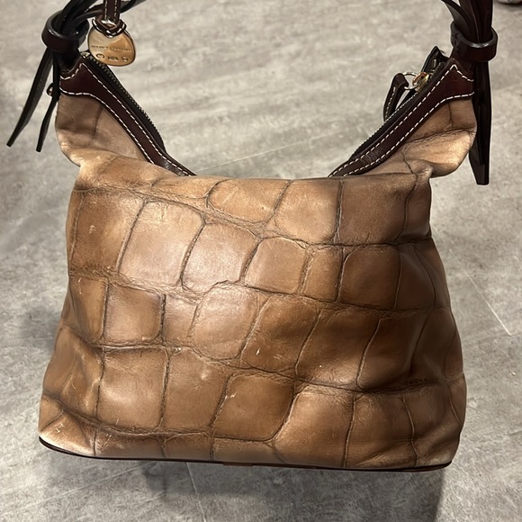 Dooney & Bourke Leather Shoulder Bag - Picture 4 of 11